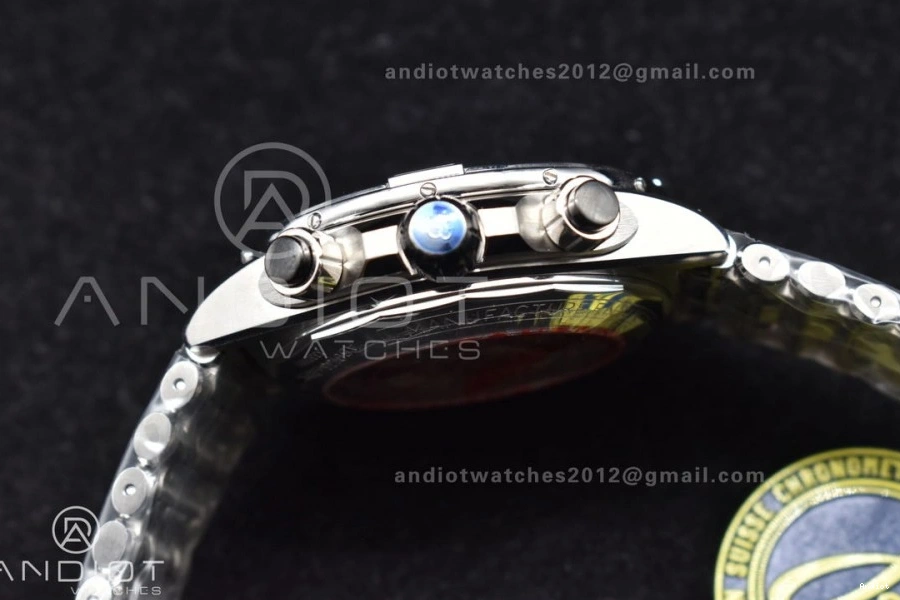 SS SS Edition 44mm Chronomat A7750 on Black 1:1 BLSF Dial B01 Best Bracelet 1112